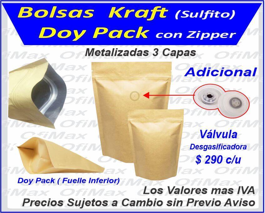 Bolsas para cafe impresas en kraft, bogota, colombia